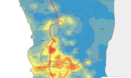 高雄市生活機能，巨蛋站獨領風騷！